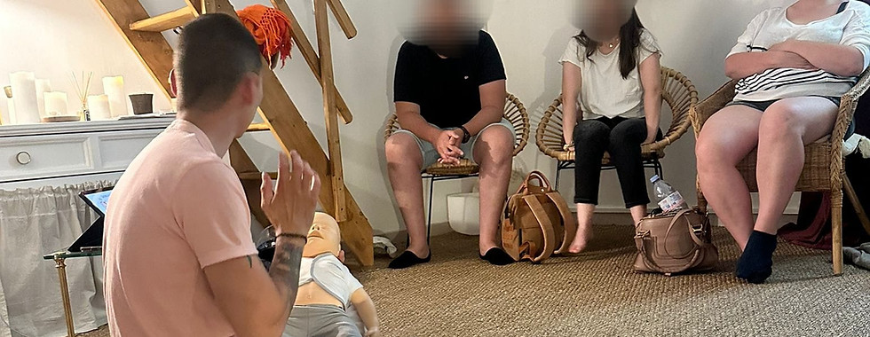 atelier de premiers secours pédiatriques pour bébé et la petite enfance