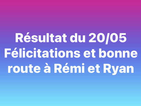 Résultat permis