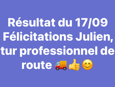 Résultat permis