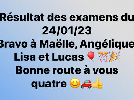 Résultat du 24/10/23