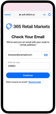 365Pay - Check Your Email with testuser.png