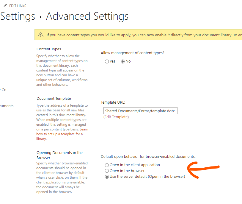 Open in App SharePoint