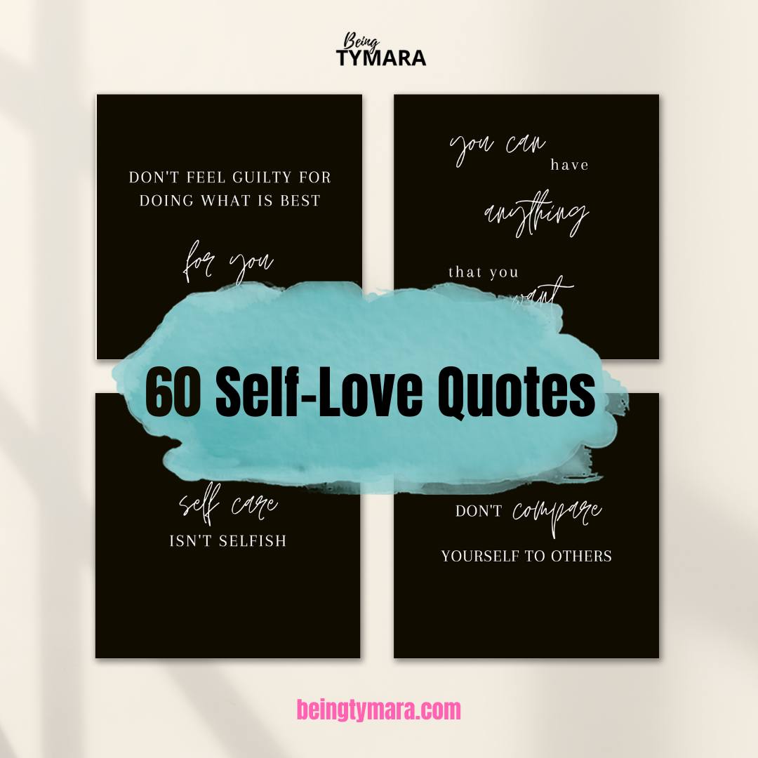 60 Black Self Care Quotes Instagram Post Pack