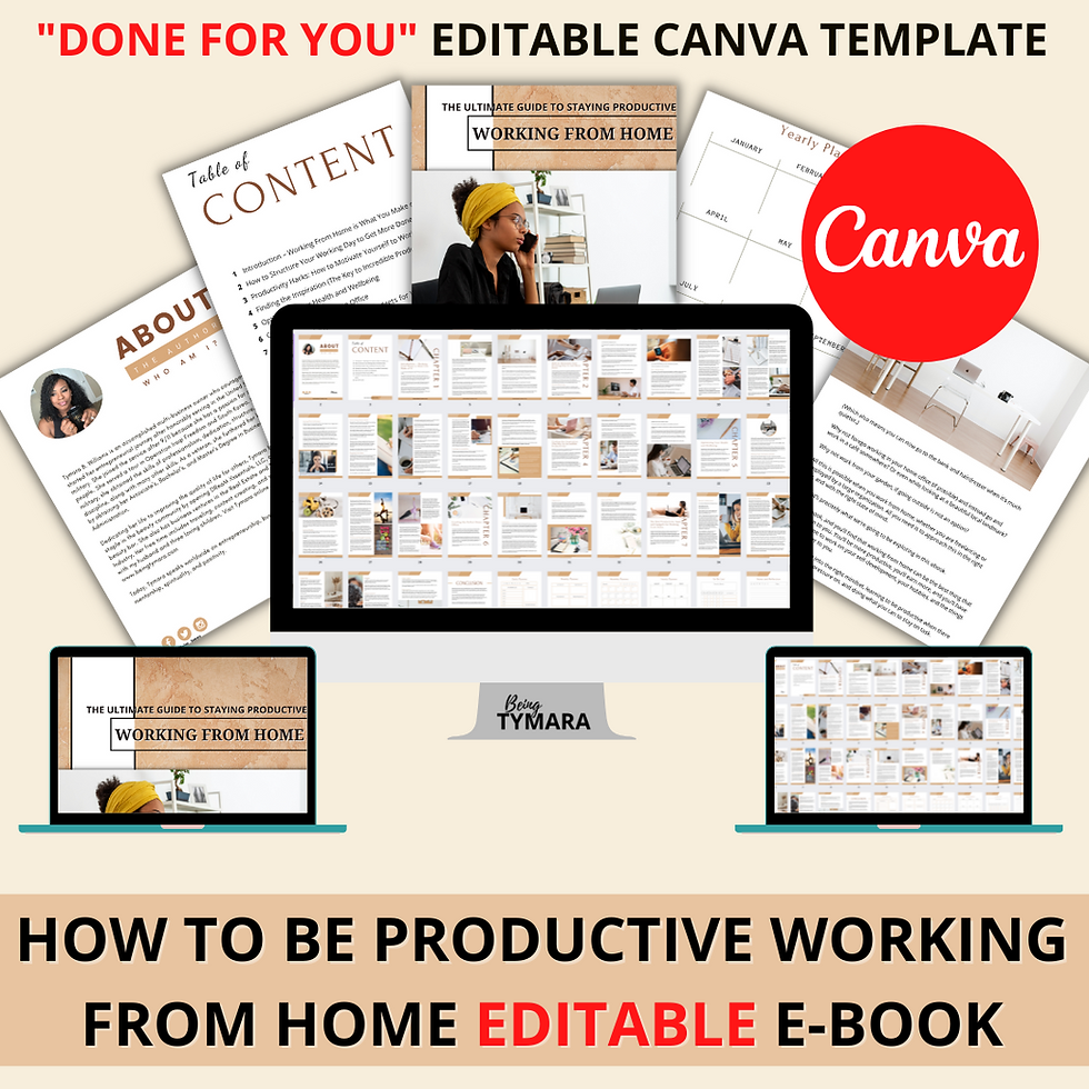 "DONE FOR YOU" Work From Home E-Book