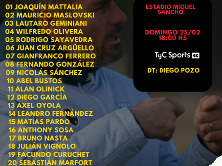 ¡CONVOCADOS!