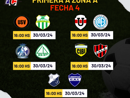 ¡FECHA 4 CONFIRMADA!