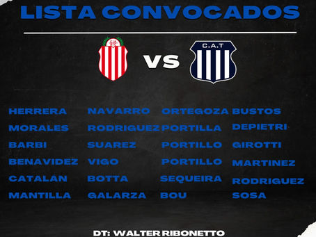 ¡CONVOCADOS!