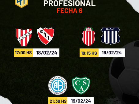 ¡FECHA 6 CONFIRMADA!