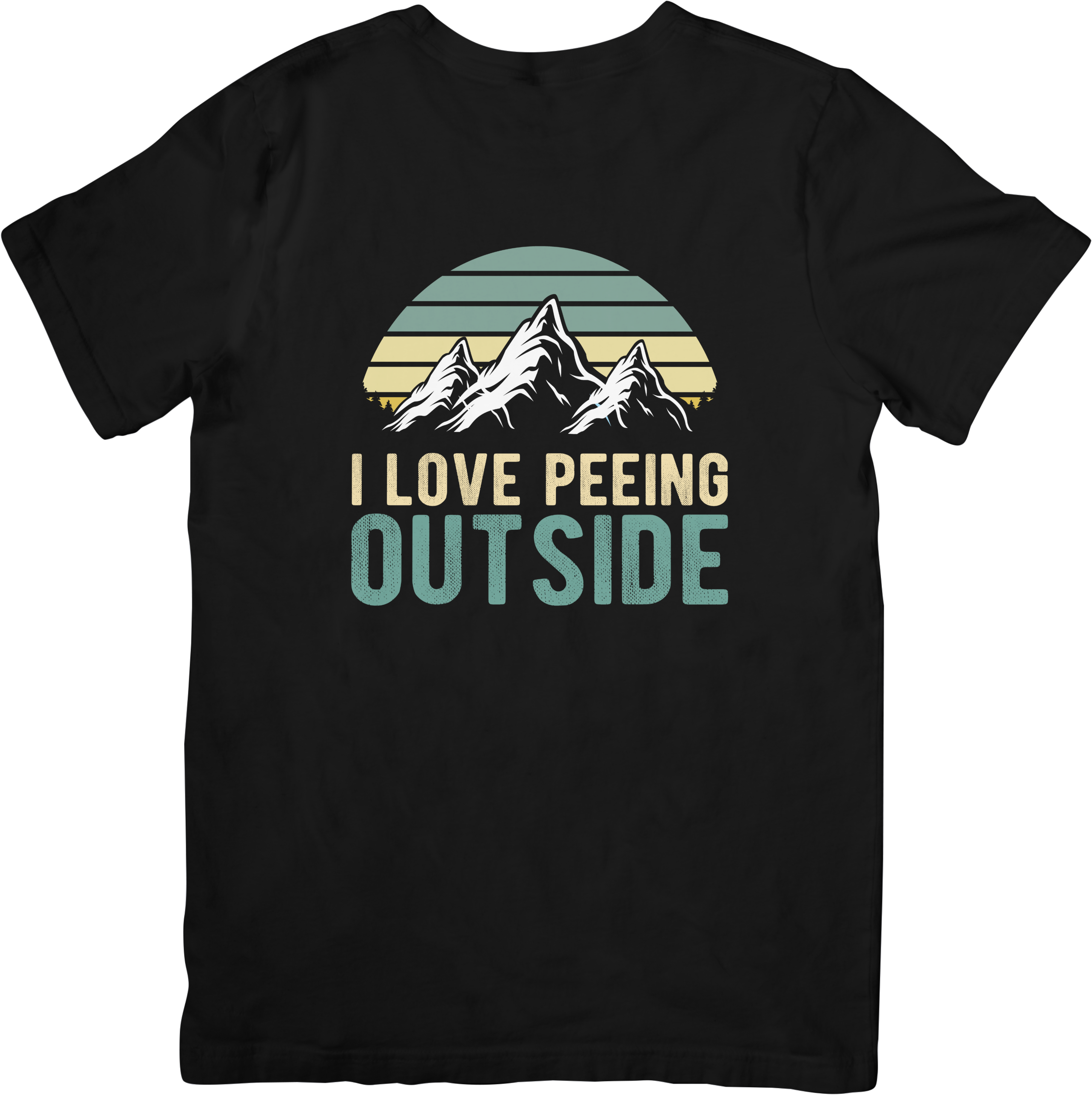 I Love Peeing Outside