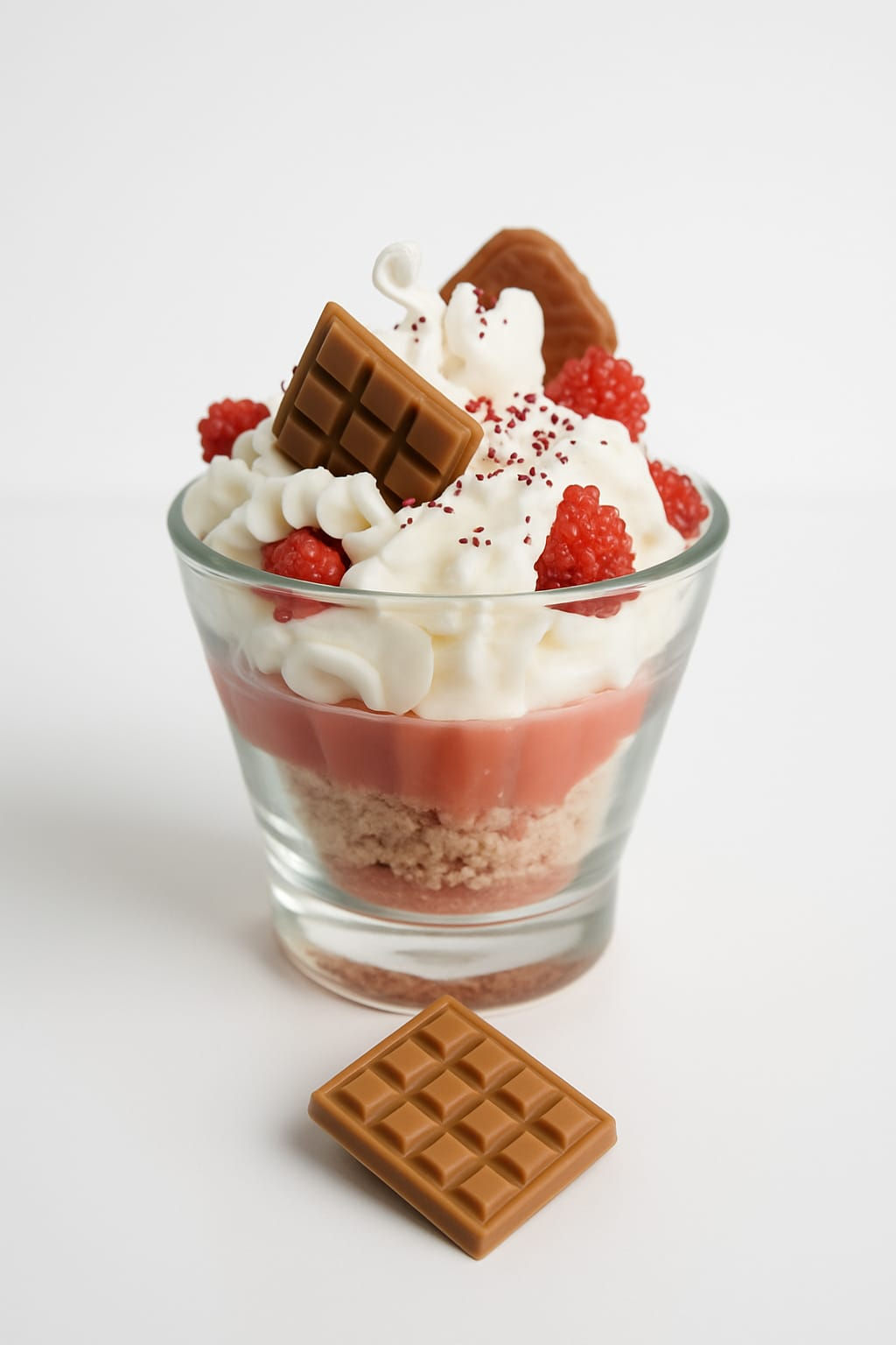 Beeren-Schoko Dessert