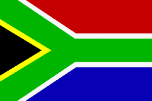 Südafrikanische Flagge