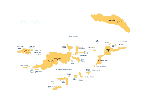 BVIs Map