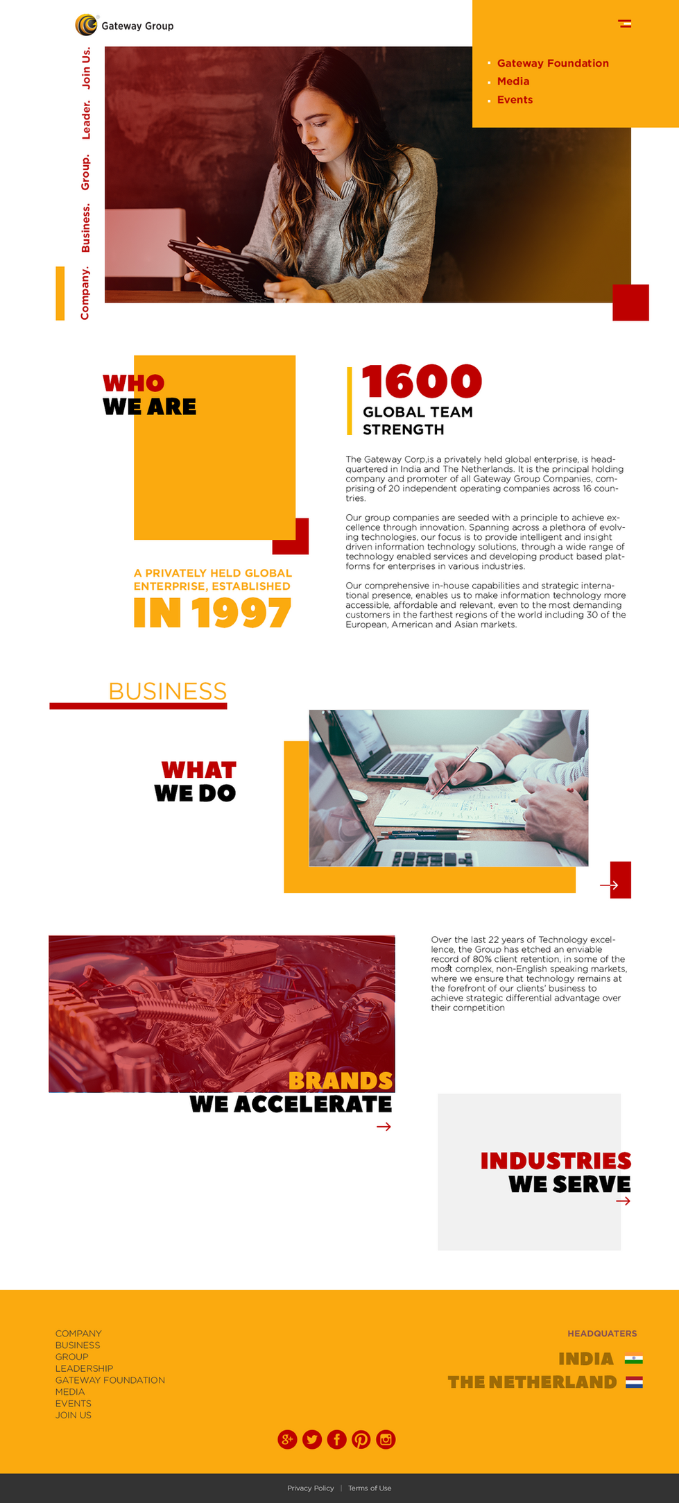 Website Layout Design