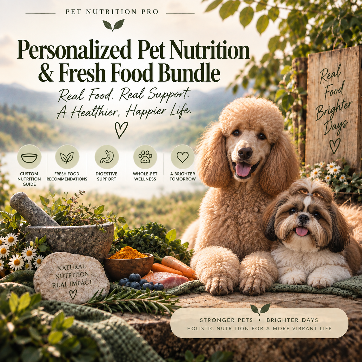 Personalized Pet Nutrition & Fresh Food Bundle