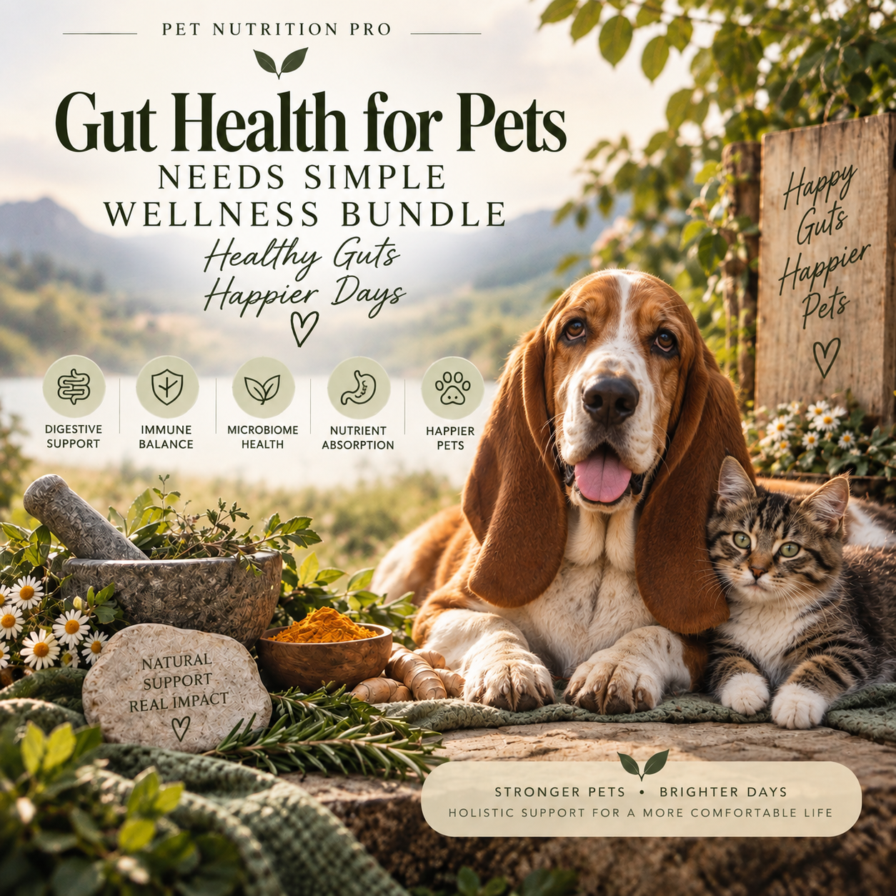 Gut Health for Pets Made Simple Wellness Bundle