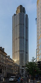 Tower 42 structure highlighting applications served by reliable expansion joint companies and flexible joint suppliers like Teddington.