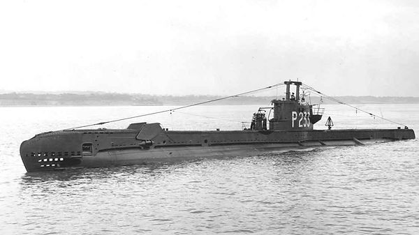 WWII-era submarine featuring Teddington's engineering heritage in expansion joint solutions and technology development.