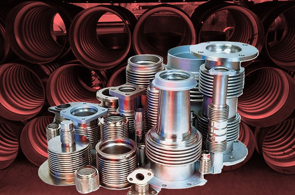 Precision-formed metal bellows designed to accommodate thermal expansion, pressure fluctuation and mechanical movement.