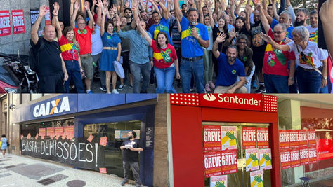 Paralisação de 24h em todo o país consolida unidade nacional da categoria bancária