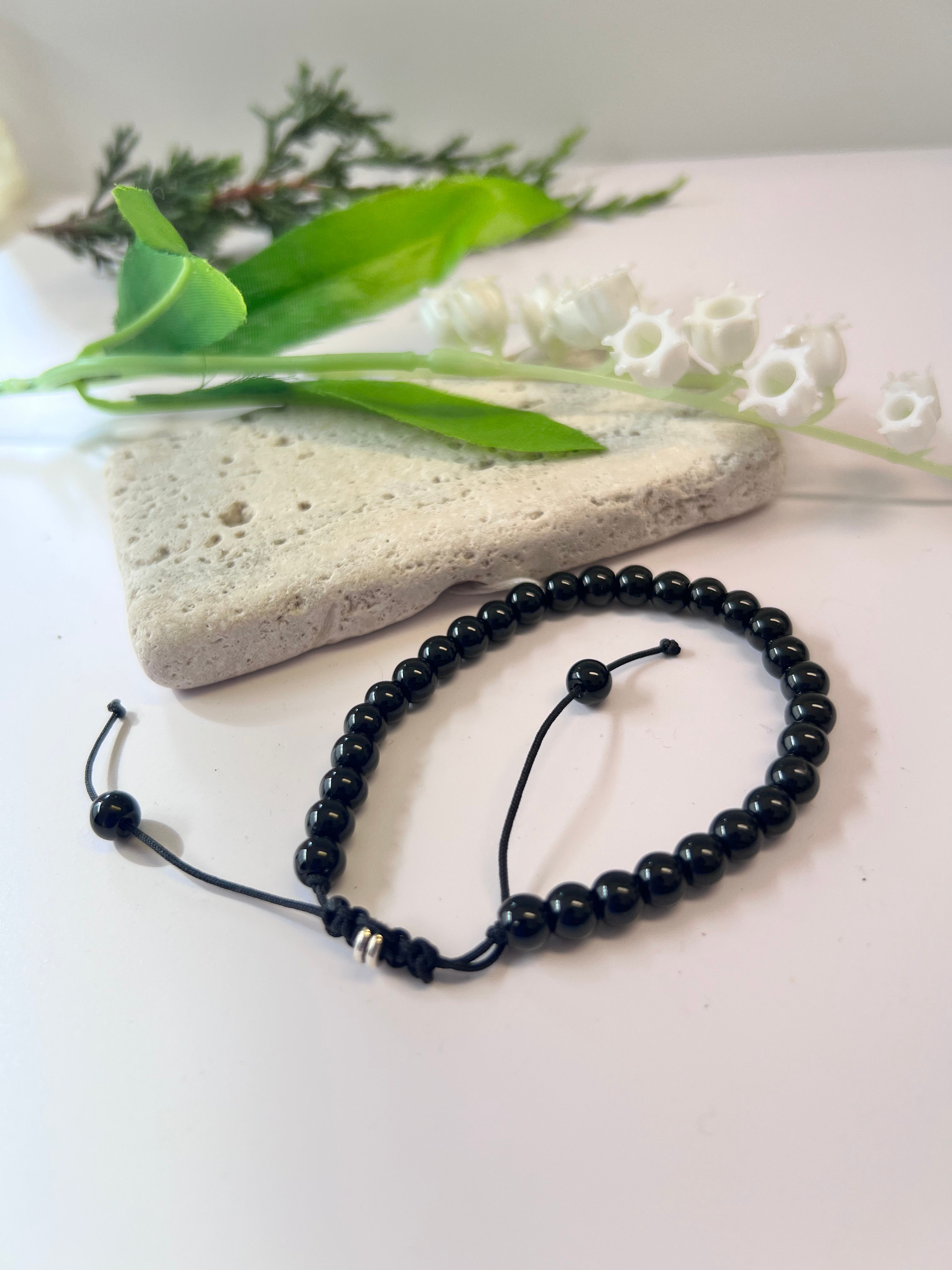 Armband, Tumaline, Makramee