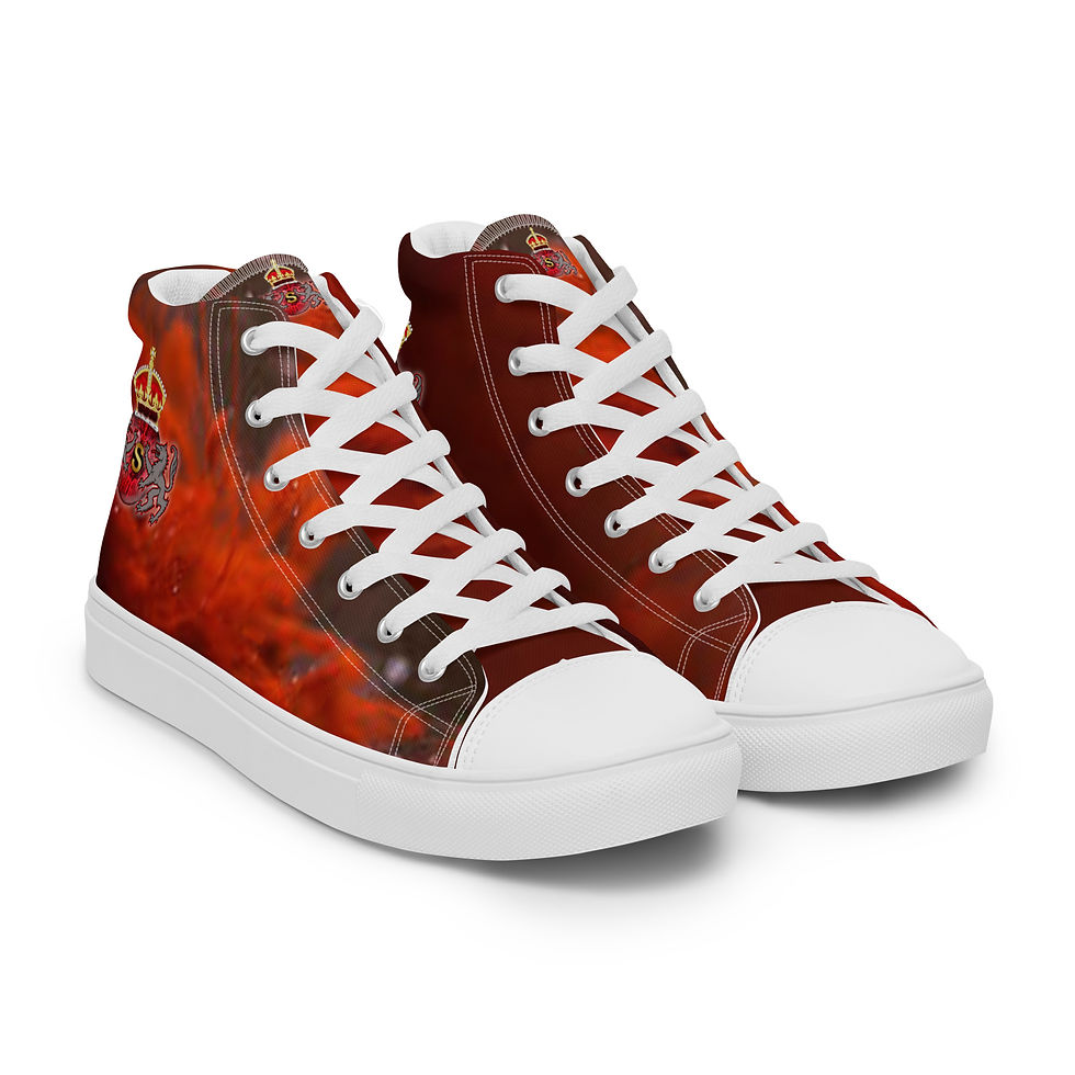 Thumbnail: Men’s high top canvas shoes