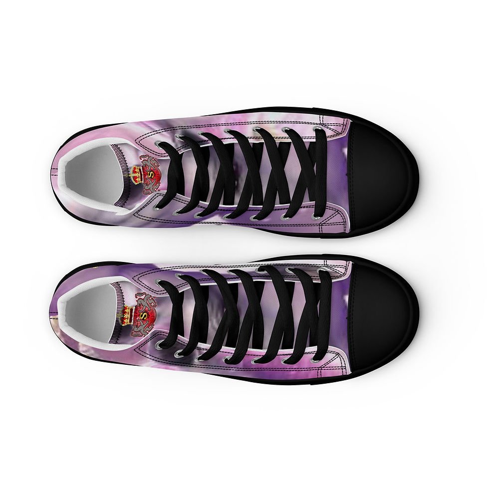 Thumbnail: Women’s high top canvas shoes