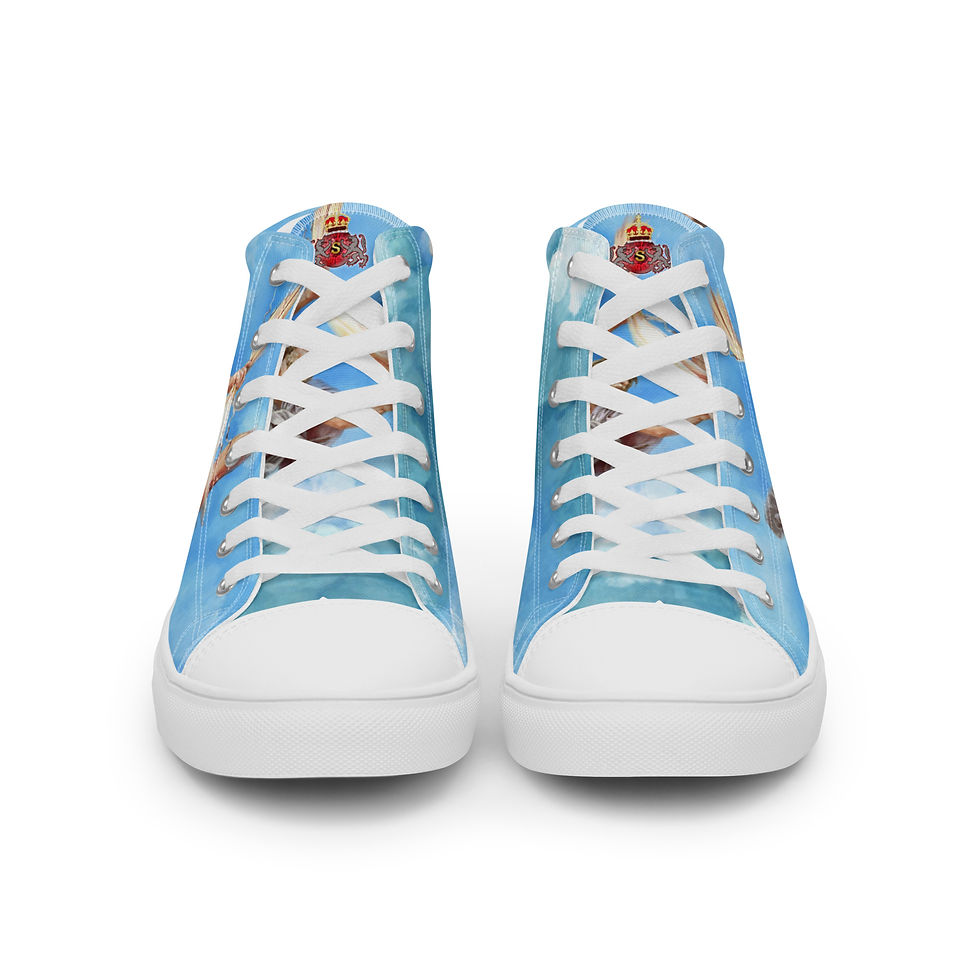 Thumbnail: Men’s high top canvas shoes