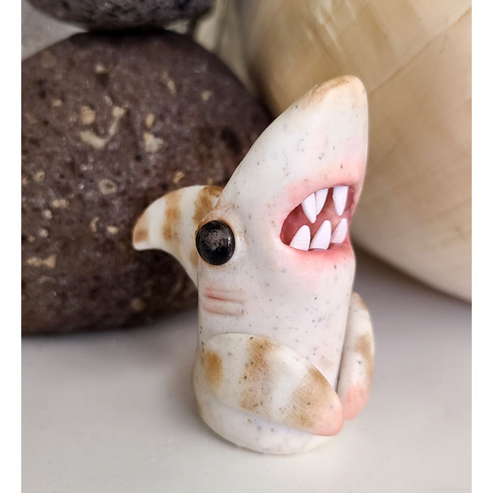Thumbnail: (series sold out)   "Sharkys" glow in the dark ghoulie series
