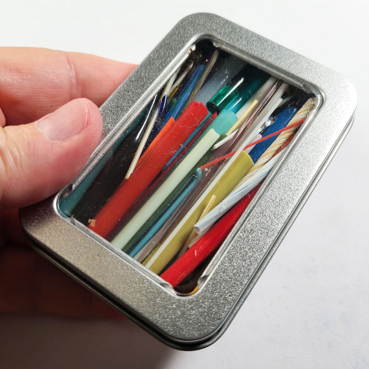 glass stringers - a treasure box of assorted glass bits