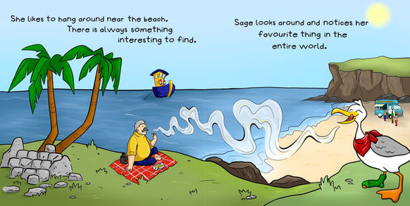 Sage the Seagull by Alicia Franco, 2022