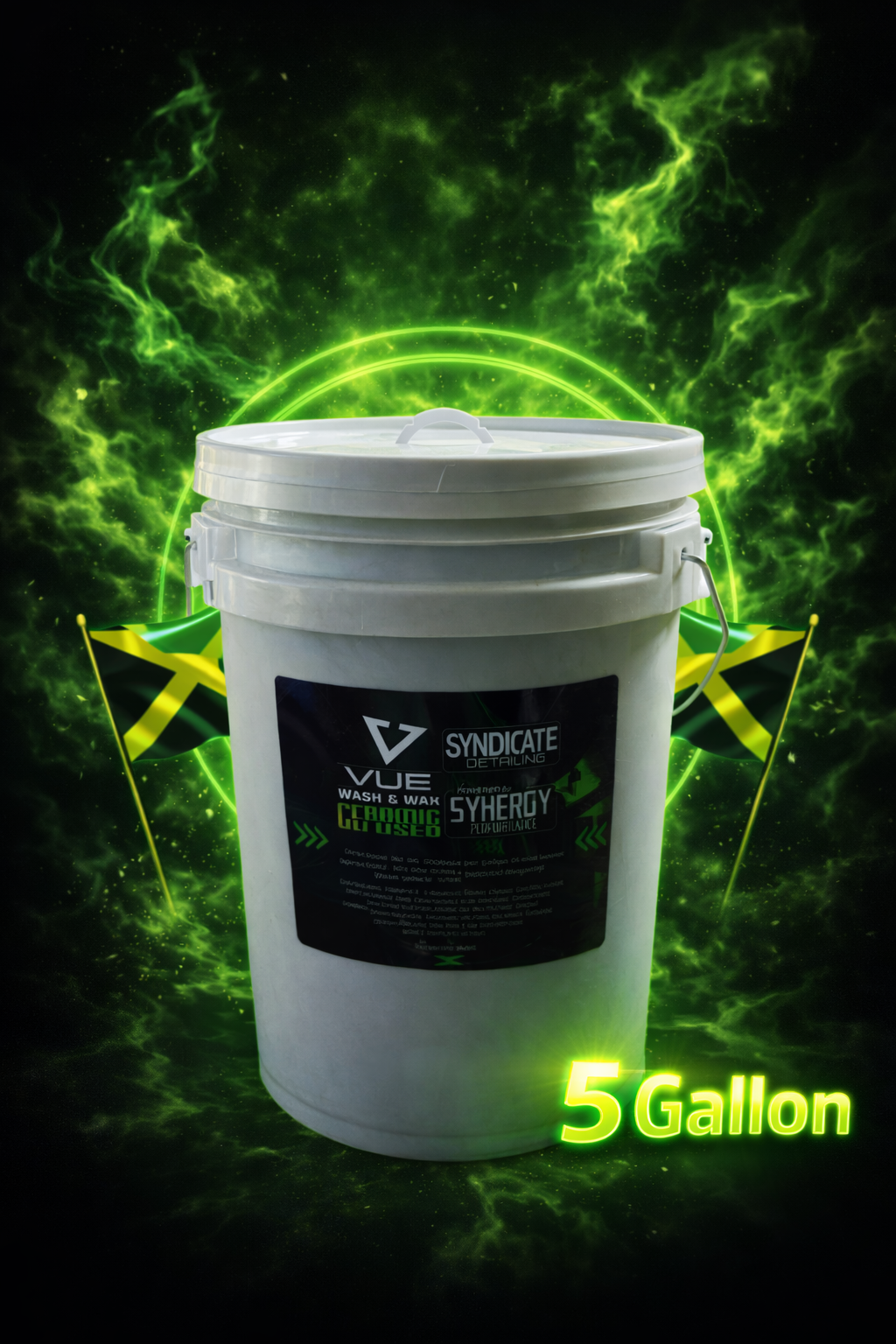 5 Gallon Ceramic Infused Vue Wash and Wax