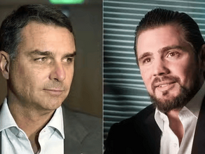 Flávio Bolsonaro admite encontro com banqueiro após prisão e diz que preocupação era financiamento de filme sobre Jair Bolsonaro