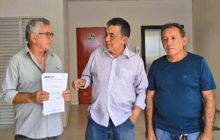 Esquerda para Direita - Cedício Vasconcellos, Paulo Gaya e Astrogildo Araújo - Imagem: Redes Sociais