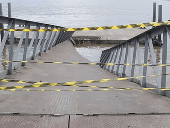 Coluna do Cão Chupando Manga: Belém avança tanto que agora as pontes também resolveram pedir demissão