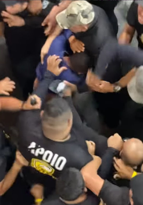 Moradores do Acará (PA) atribuem episódios de violência policial e de milícias privadas (seguranças da Empresa Ciclus) à pressão sobre o território para instalar aterro sanitário. A comunidade exige providências por parte dos órgãos de controle e fiscalização e o fim da repressão - Imagem: Reprodução / Redes Sociais