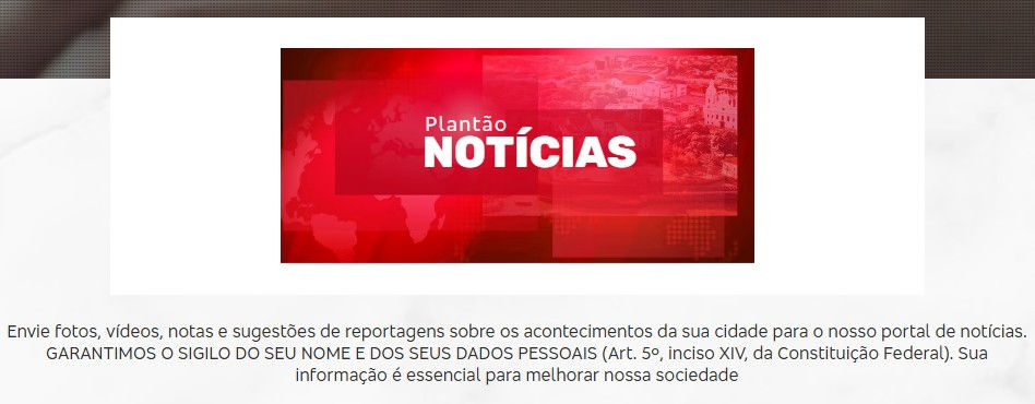 CLIQUE NO LINK PARA ENVIAR SUGESTÃO DE PAUTA PARA O PORTAL