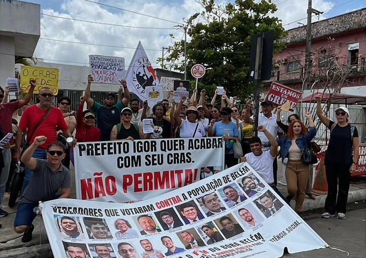 Greve da Assistência Social chega ao 17º dia com forte mobilização no Jurunas e denúncias da população