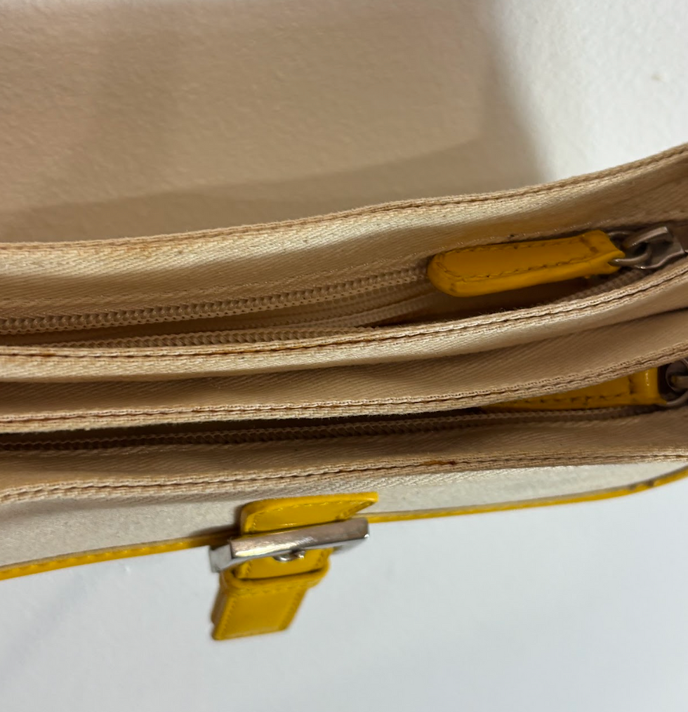 Thumbnail: Vintage Yellow Mini Purse