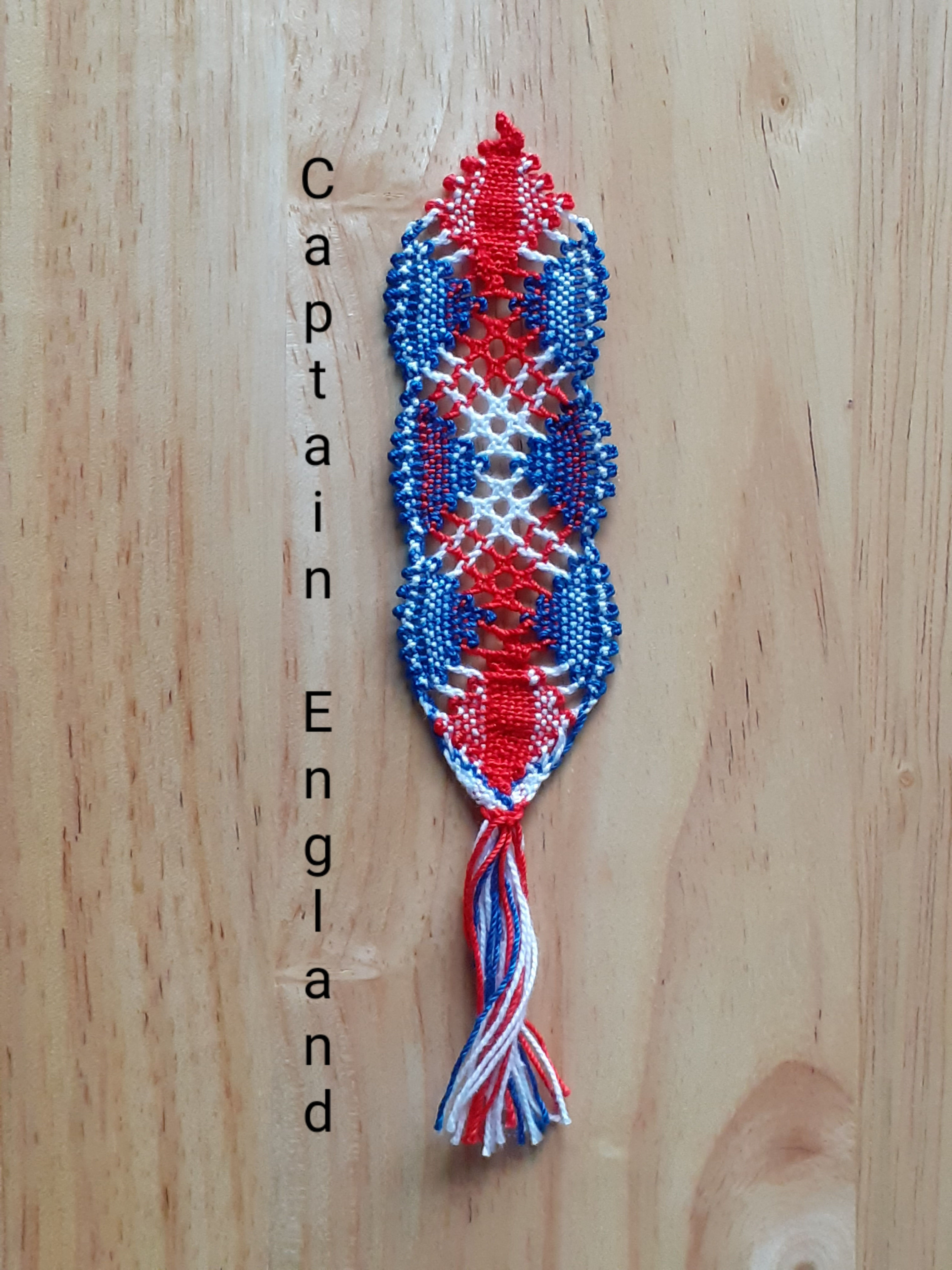 Captain England Bookmark