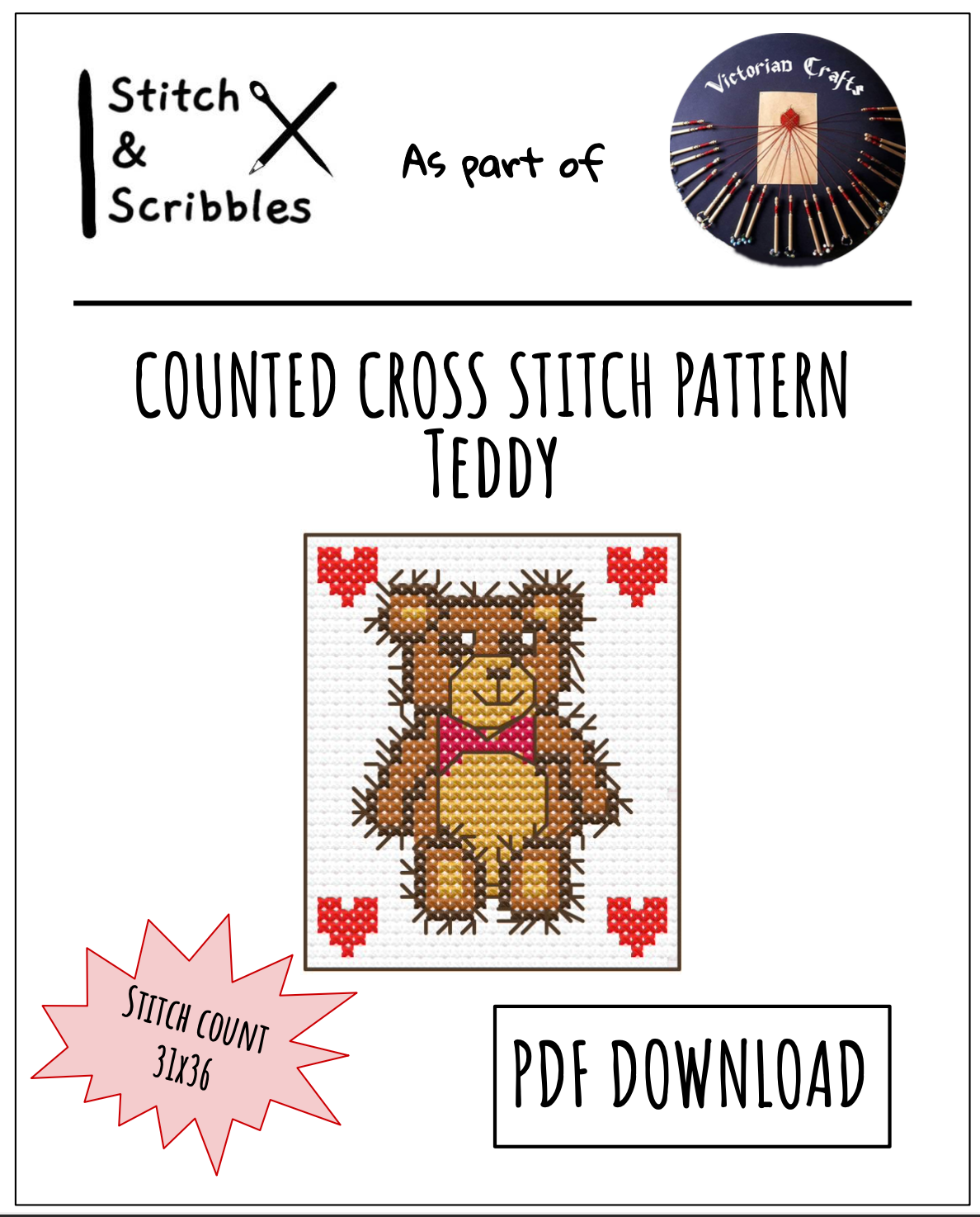 Teddy Bear Pattern