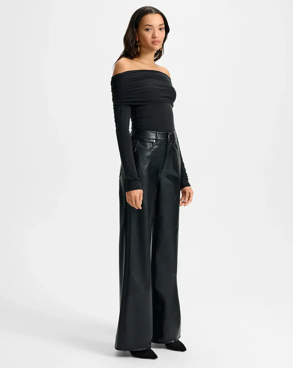 תמונה ממוזערת: VERONICA BEARD - Kasey Wide-Leg Pant in Black