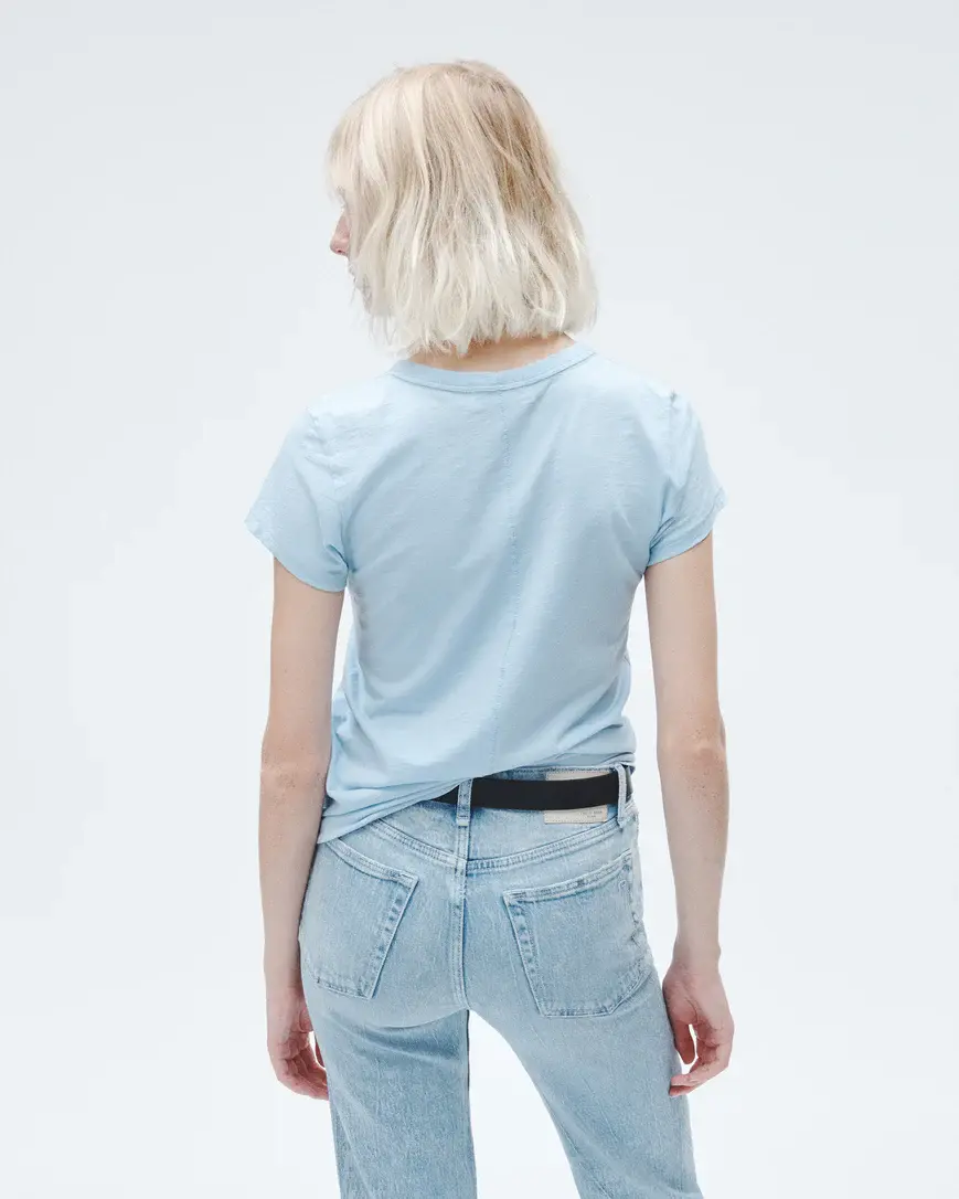 תמונה ממוזערת: Rag & Bone - The Slub Tee in Raindrop