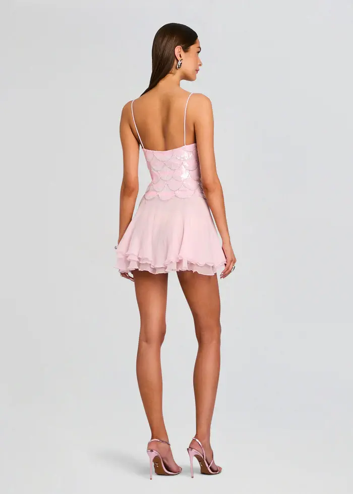תמונה ממוזערת: Retrofete- Dreeny Embroidered Dress in Rosa