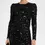 תמונה ממוזערת: GENERATION LOVE -Safia Sequin Lace Top in Black