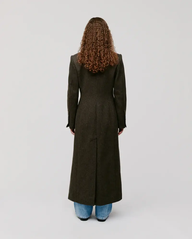 תמונה ממוזערת: IVY OAK - COLLEEN  Coat in Dark Taupe Mélange