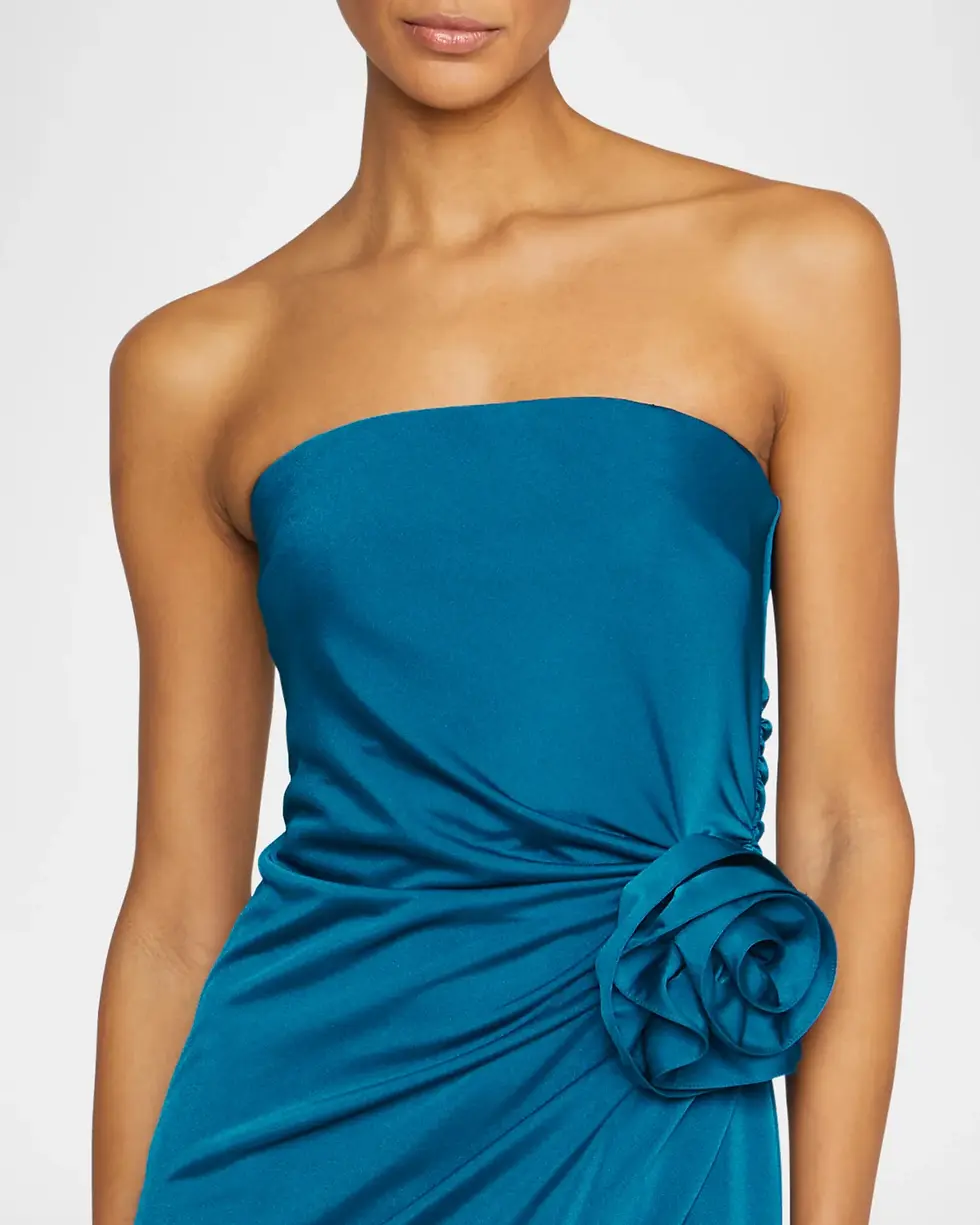 תמונה ממוזערת: ML EVENING-CORINNE STRAPLESS MIDI DRESS