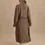 תמונה ממוזערת: VARLEY - Tomlinson Belted Long Coat in Deep Taupe/ Sandshell Micro Puppytooth