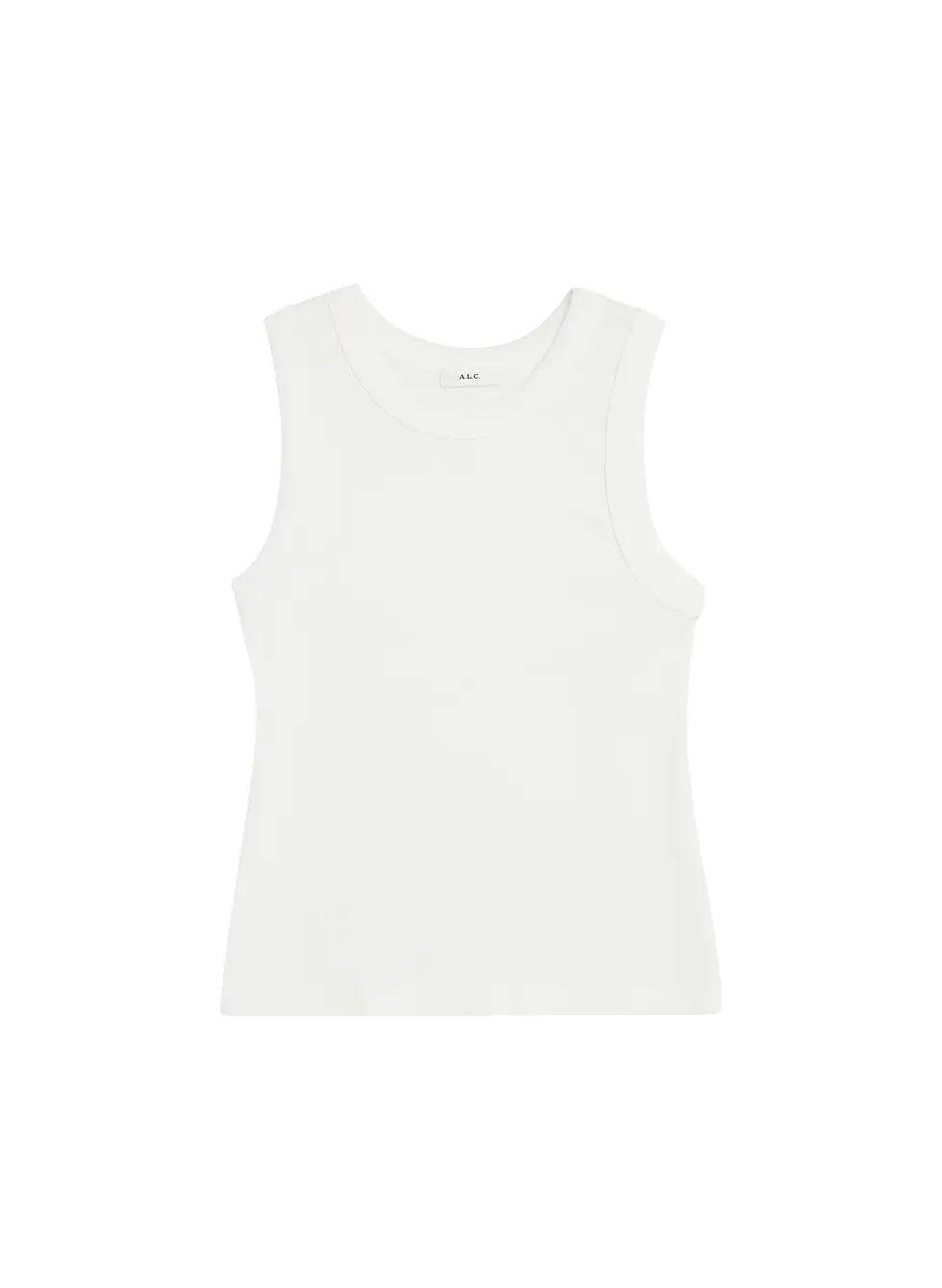 תמונה ממוזערת: ALC - Hadley Cotton Rib Tank in White