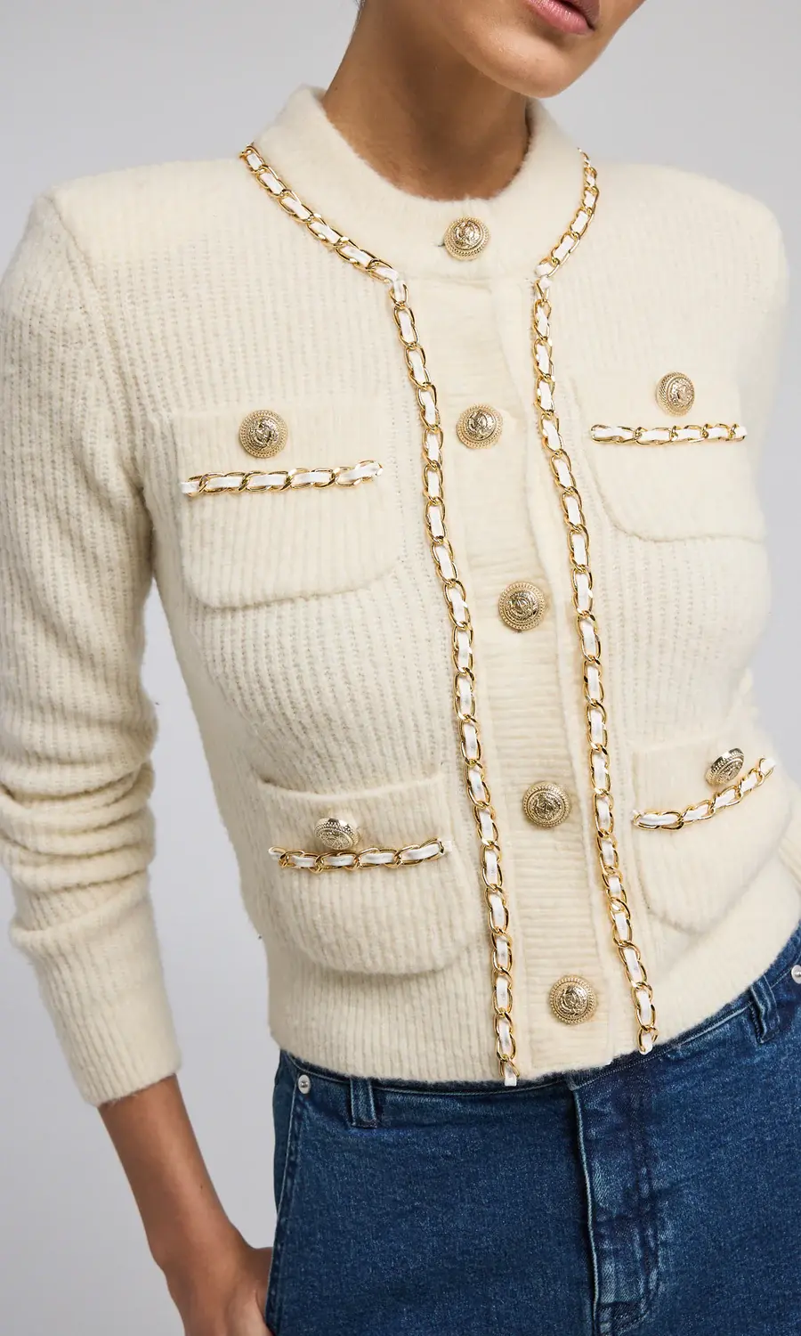 תמונה ממוזערת: GENERATION LOVE -SELMA CHAIN CARDIGAN