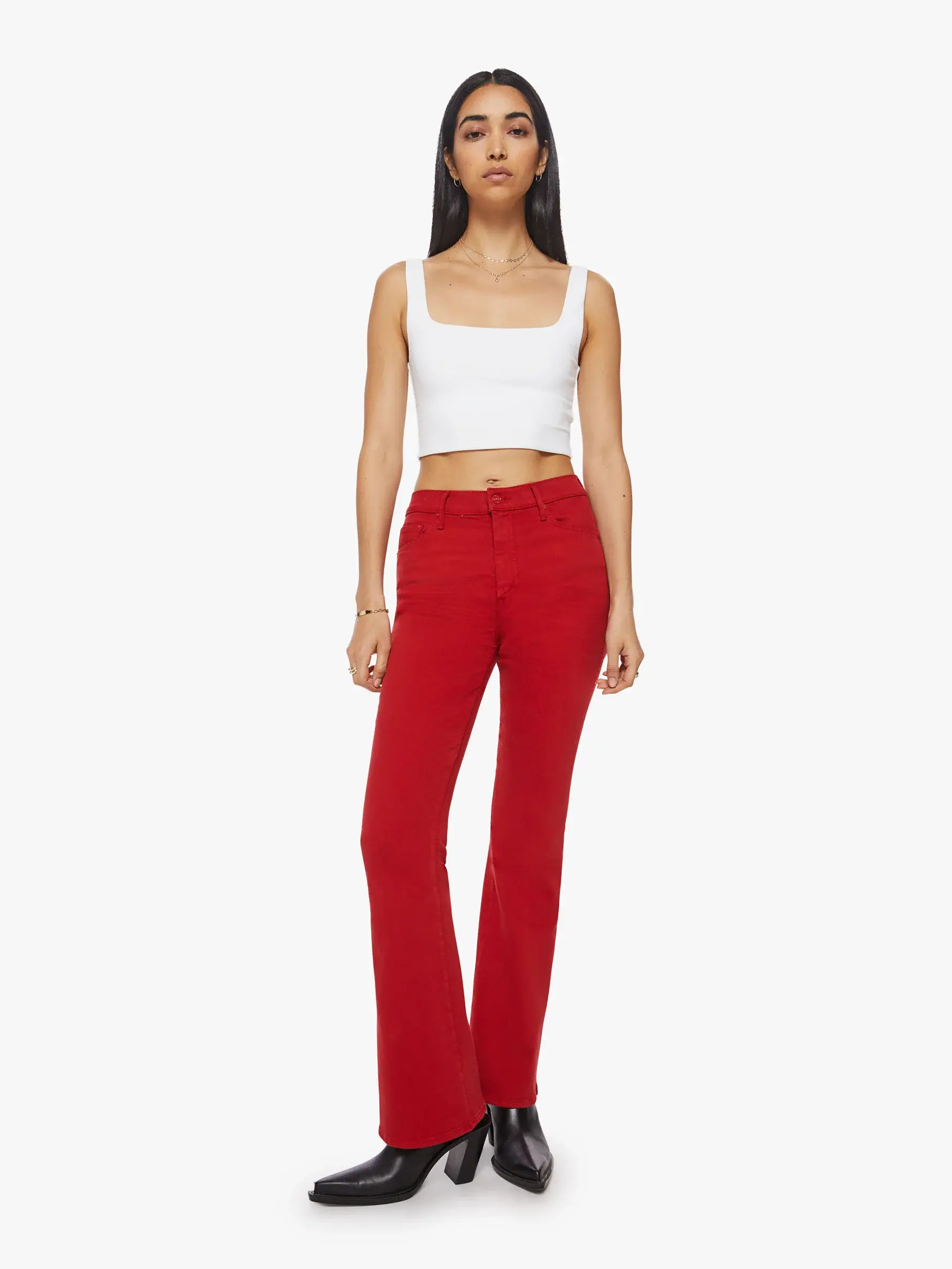 MOTHER -High Waisted Weekender Skimp
